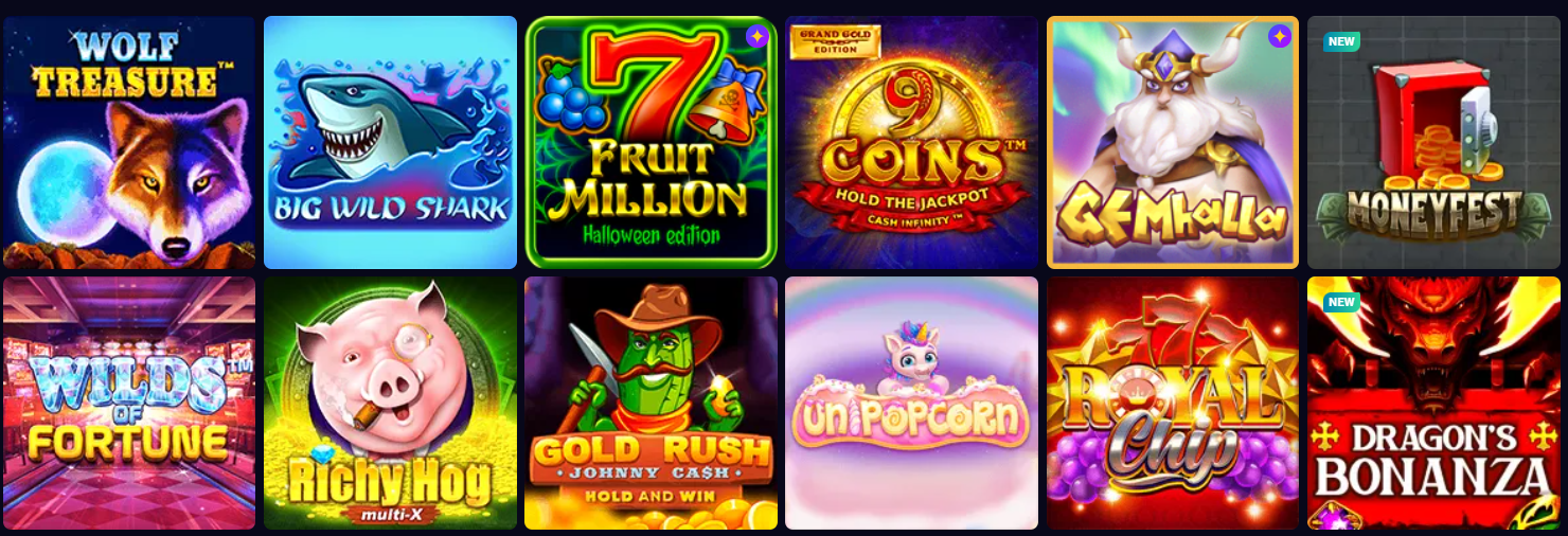 Online slots at Lucky 7 Casino UK